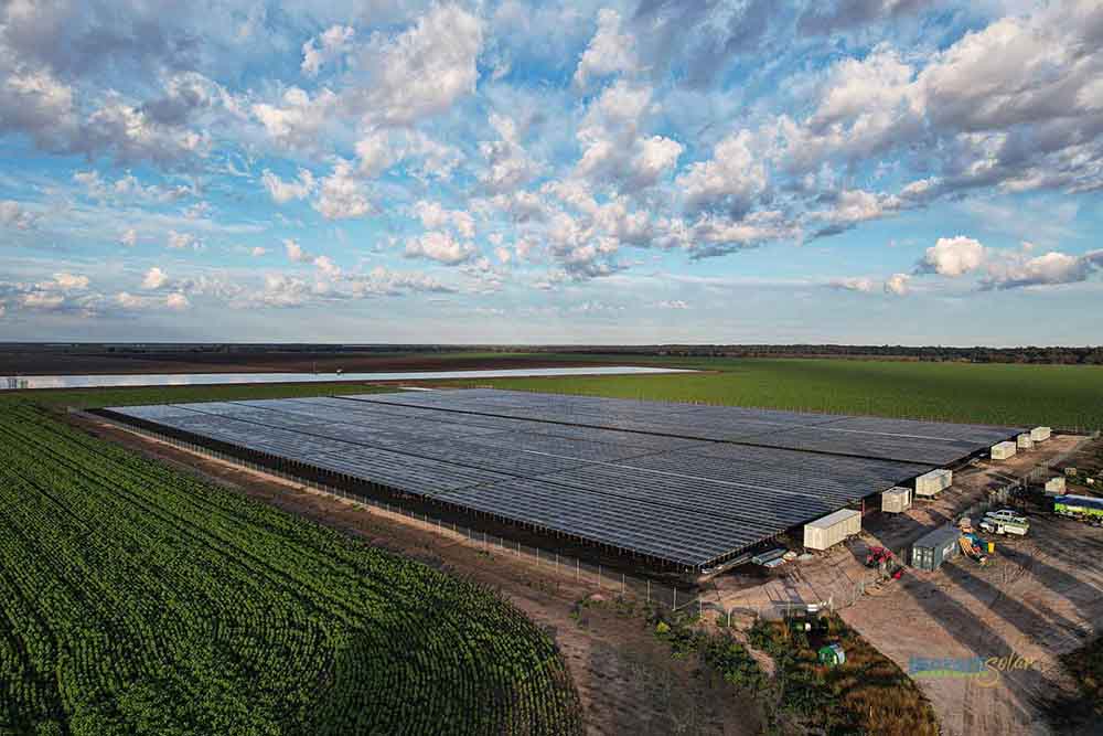 The Latitude Solar Farm built by Meralli Solar